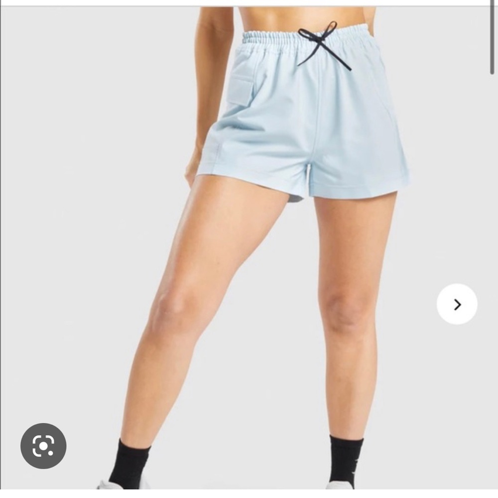 Gymshark CTY shorts in light blue